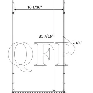 Freightliner Truck / Semi Truck Radiator RFRE127